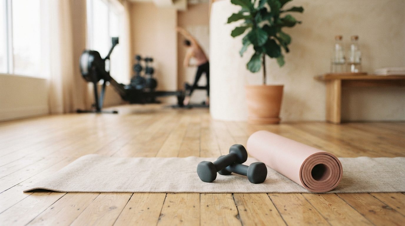 Illustration til guiden: Første gang i fitnesscentret: sådan finder du rundt